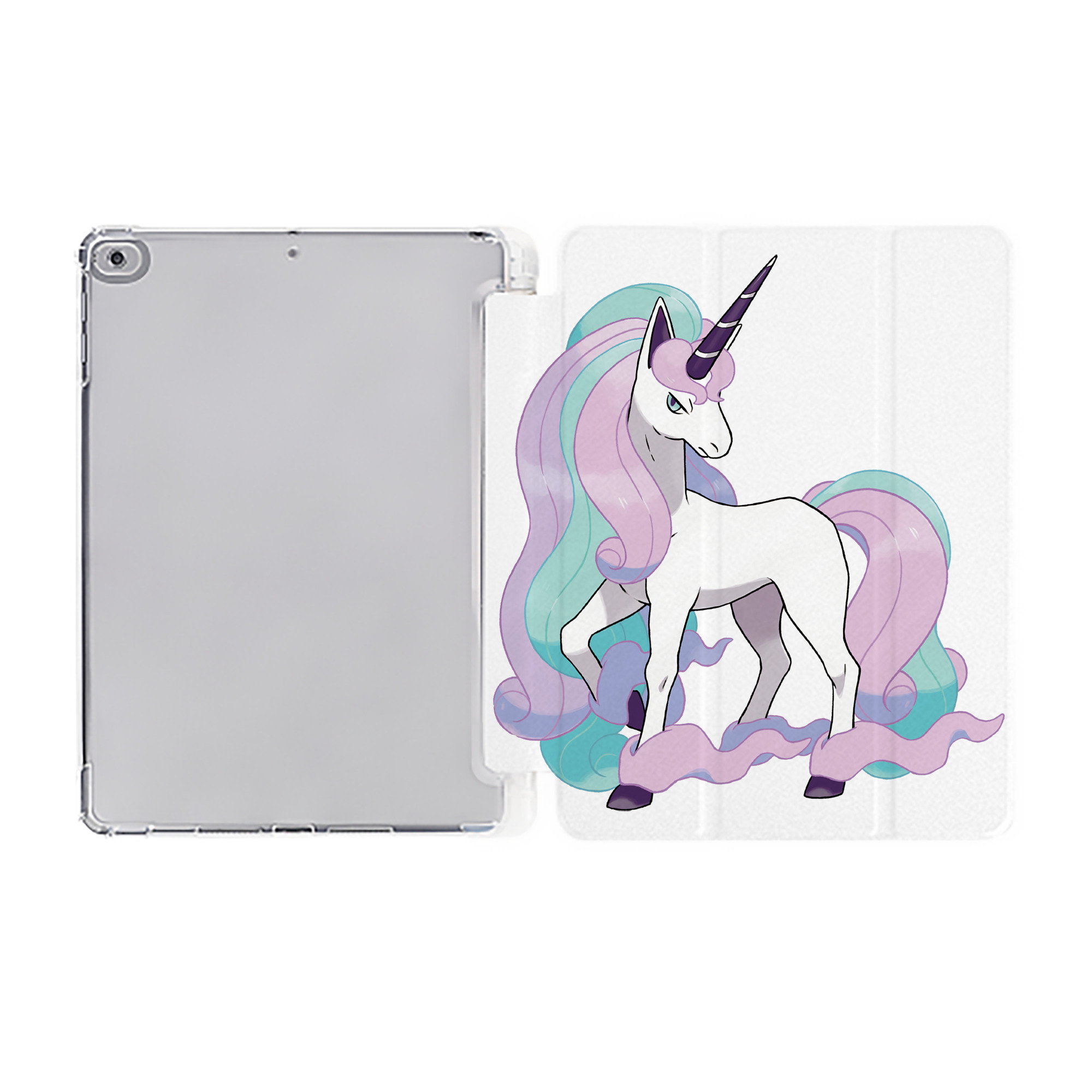 （画像用） ポケットモンスター Pokémon IPad ケース ペン収納付き 三つ折りスタンド PUレザー×シリコン 対応機種9.5/10.5/10.9インチ